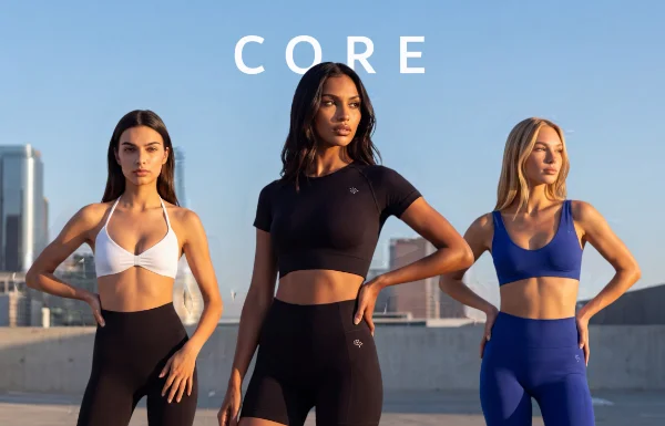 Realfit CORE Women's Collection Hero Banner